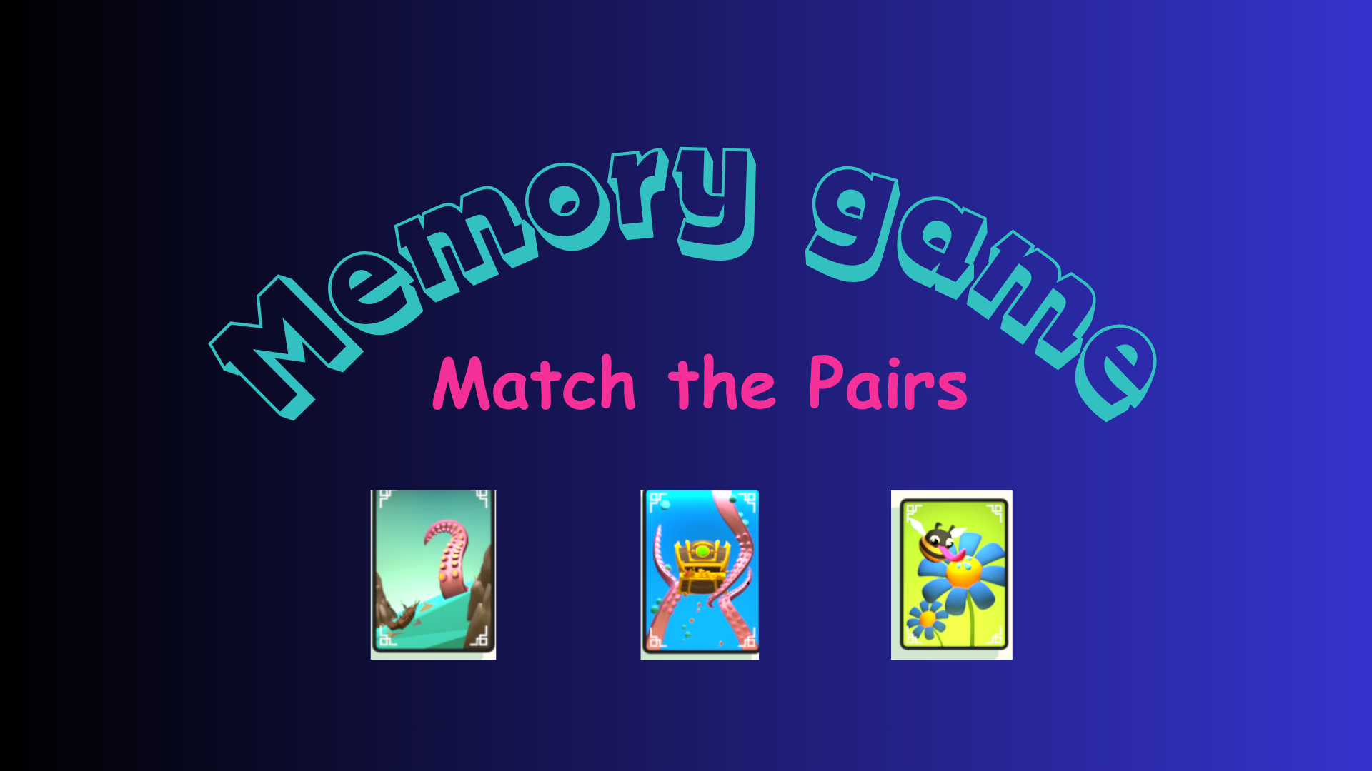 Memory Game: Match the Pairs