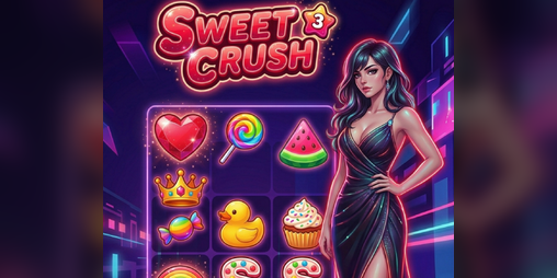 Cover image for Sweet Crush — Match-3 Puzzle ( Adult Free Demo)