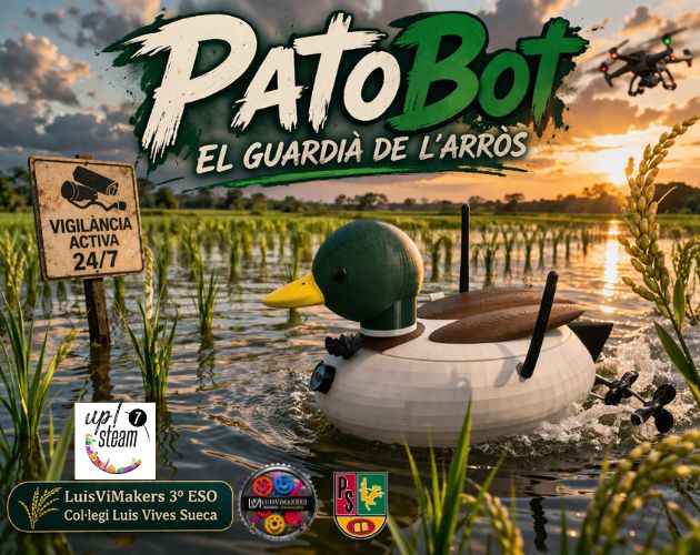 Cover image for PatoBot, el guardià de l'arròs