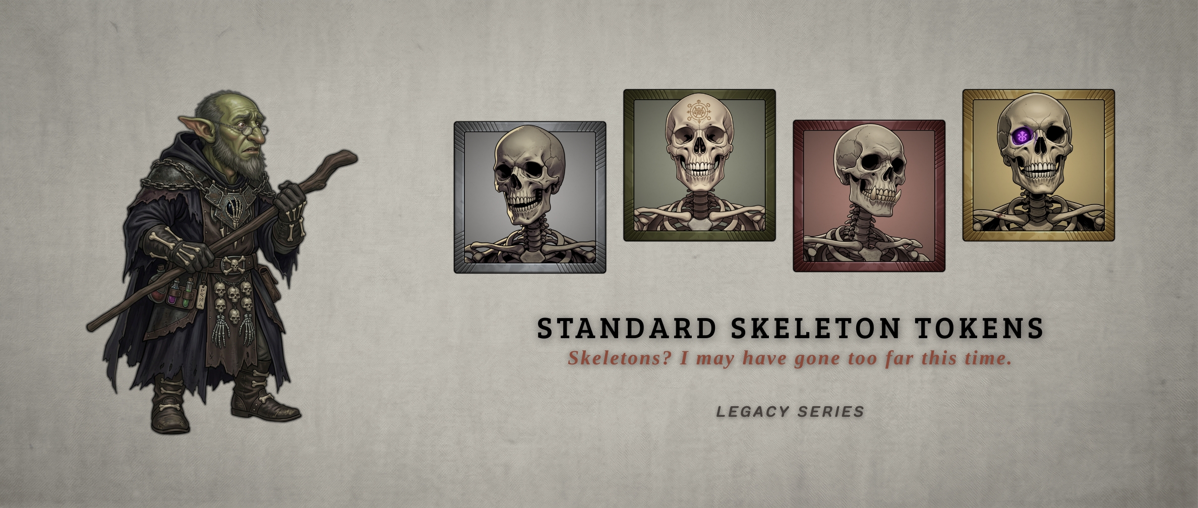 Standard Skeleton Tokens by fredcalil