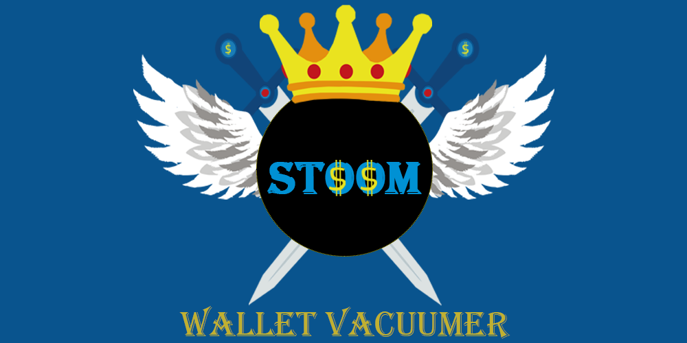 Stoom : Wallet vacuumer