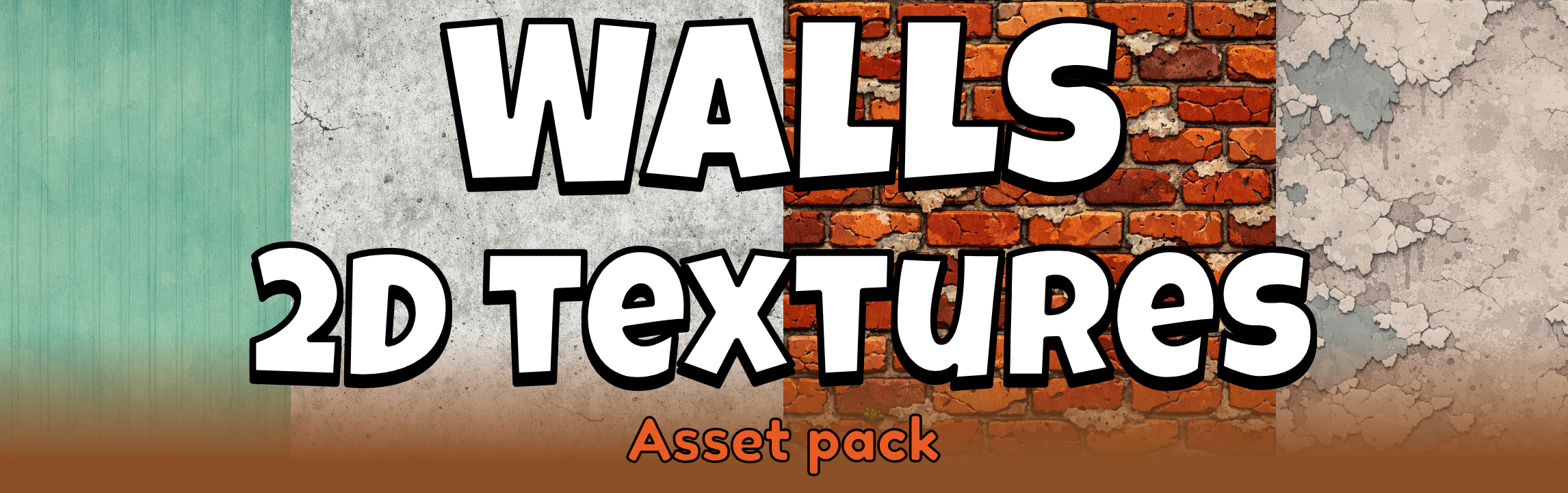 Walls 2D Textures Pack