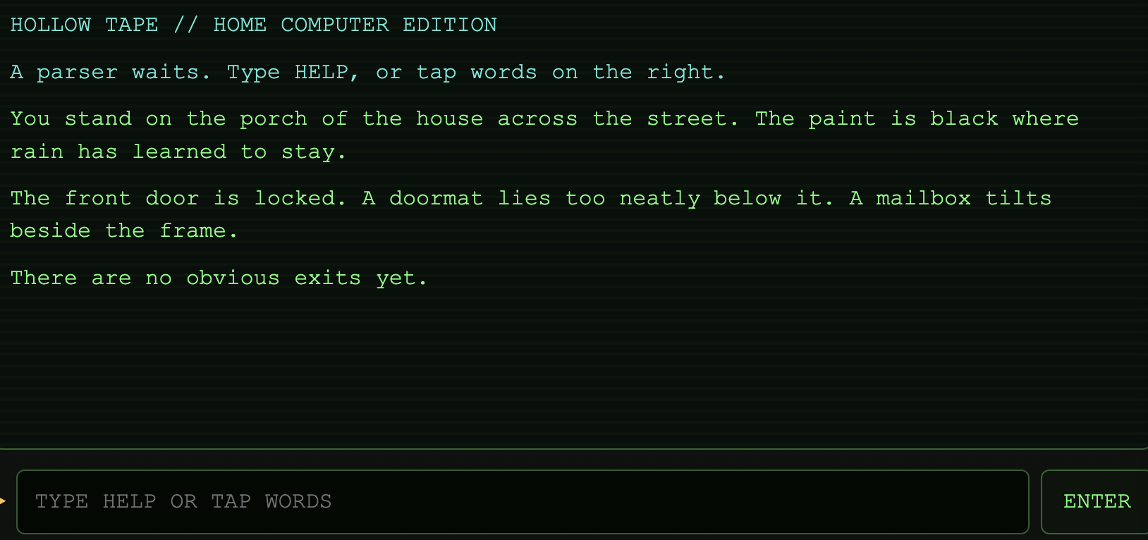 The House of Hollow Tape
