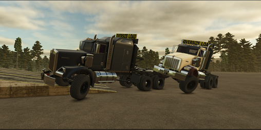 Cover image for 1990's Kenworth T800 6x6