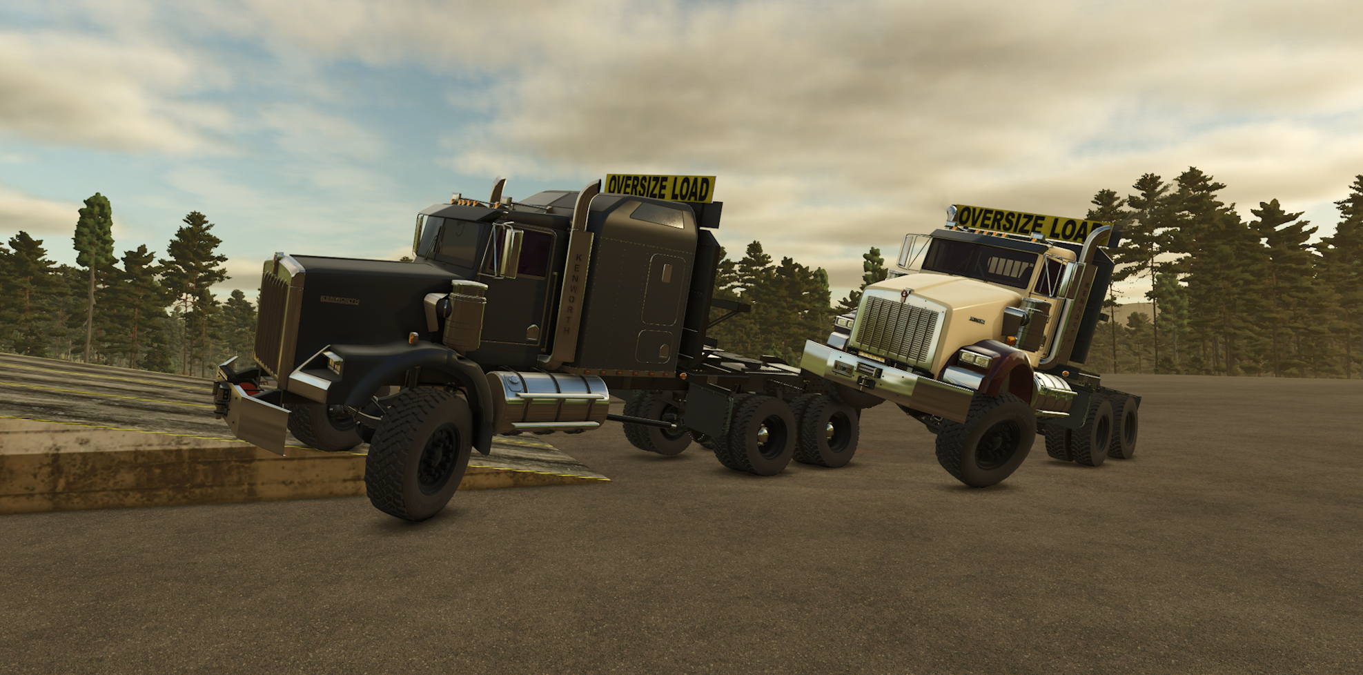 Cover image for 1990's Kenworth T800 6x6