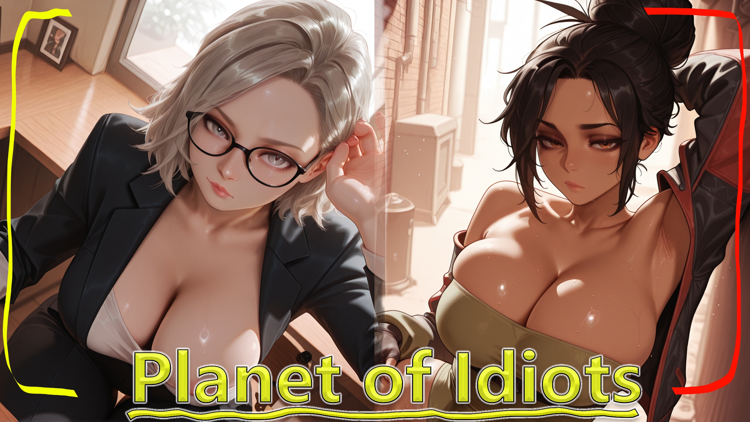 Cover image for [Voiced Joi] Planet of Idiots