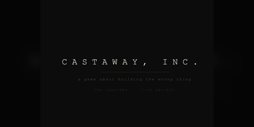 Cover image for CASTAWAY, INC.