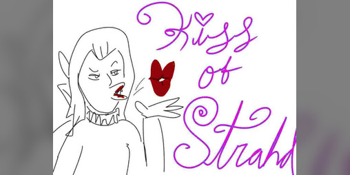 Cover image for Kiss of Strahd