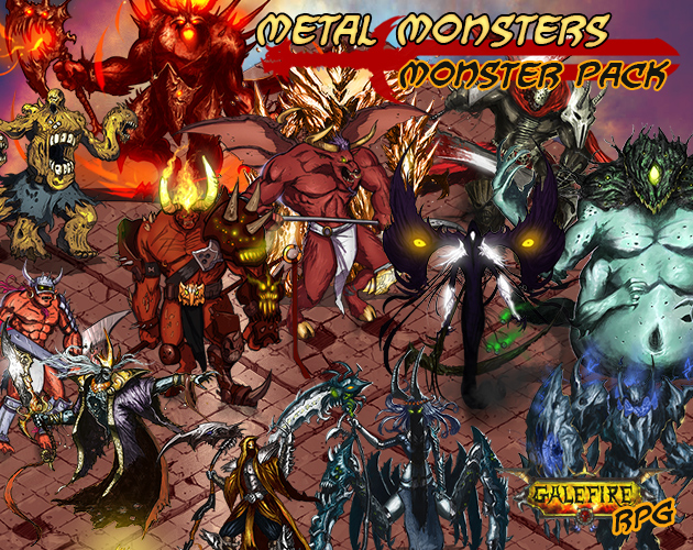 METAL Monsters, Monster Pack