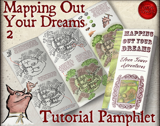 Drawing Tutorial Pamplet Mapping Out Your Dreams No. 2 - Cartography Tutorial - Release ...