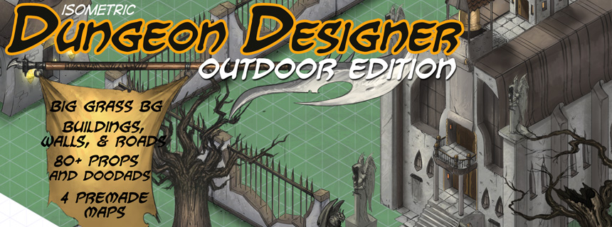 Isometric Dungeon Designer, Outdoor Edition