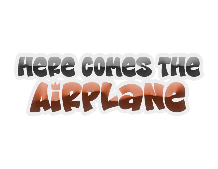 Cover image for Here Comes the Airplane