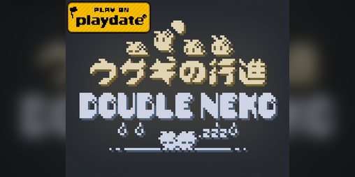 Cover image for Usagi no Koushin&Double Neko (playdate)