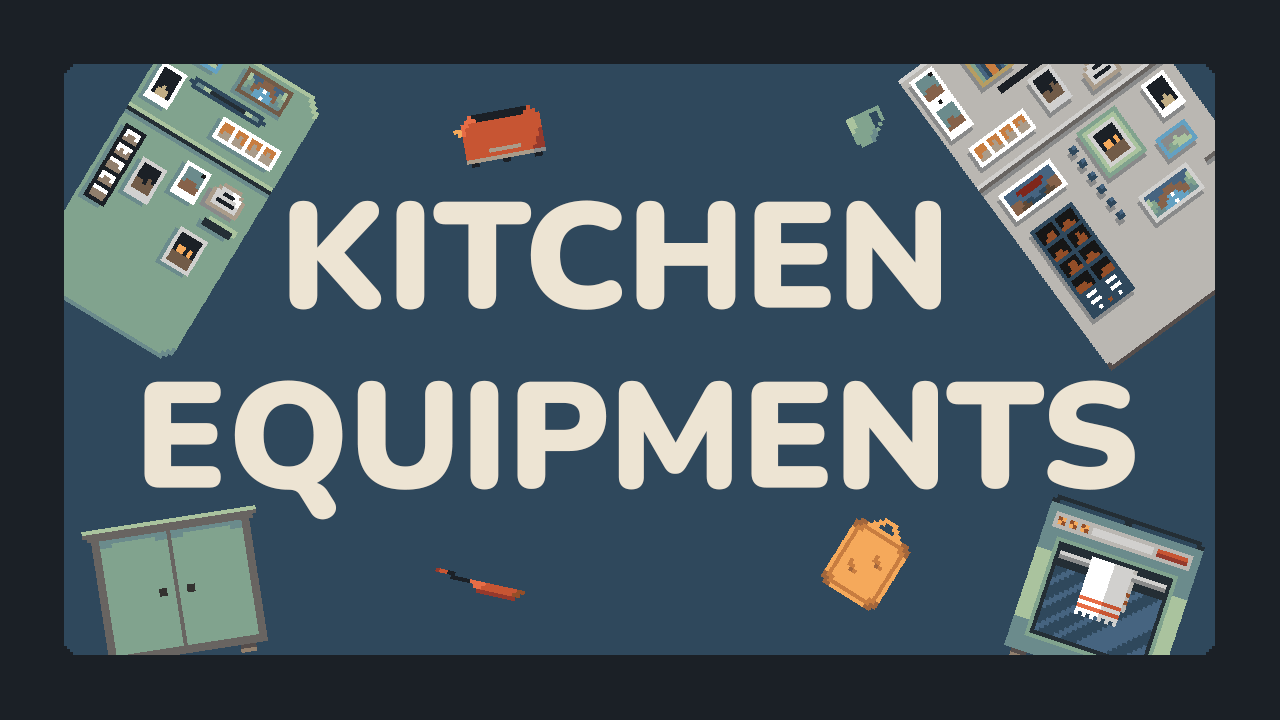 Kitchen Equipment Asset Pack