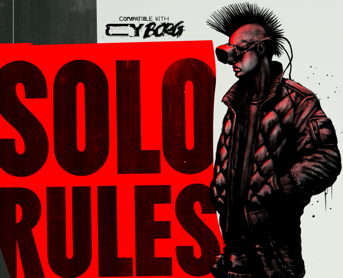Cover image for CY_BORG Solo Rules (from PFoGR)