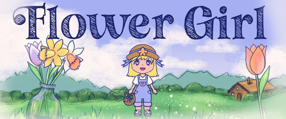 Flower Girl - a cozy spring game