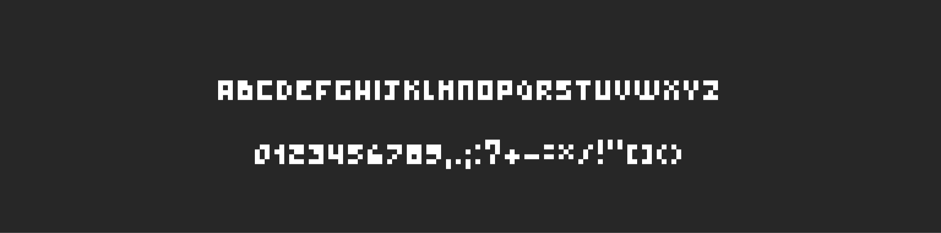 Pixel Font - MICRO4