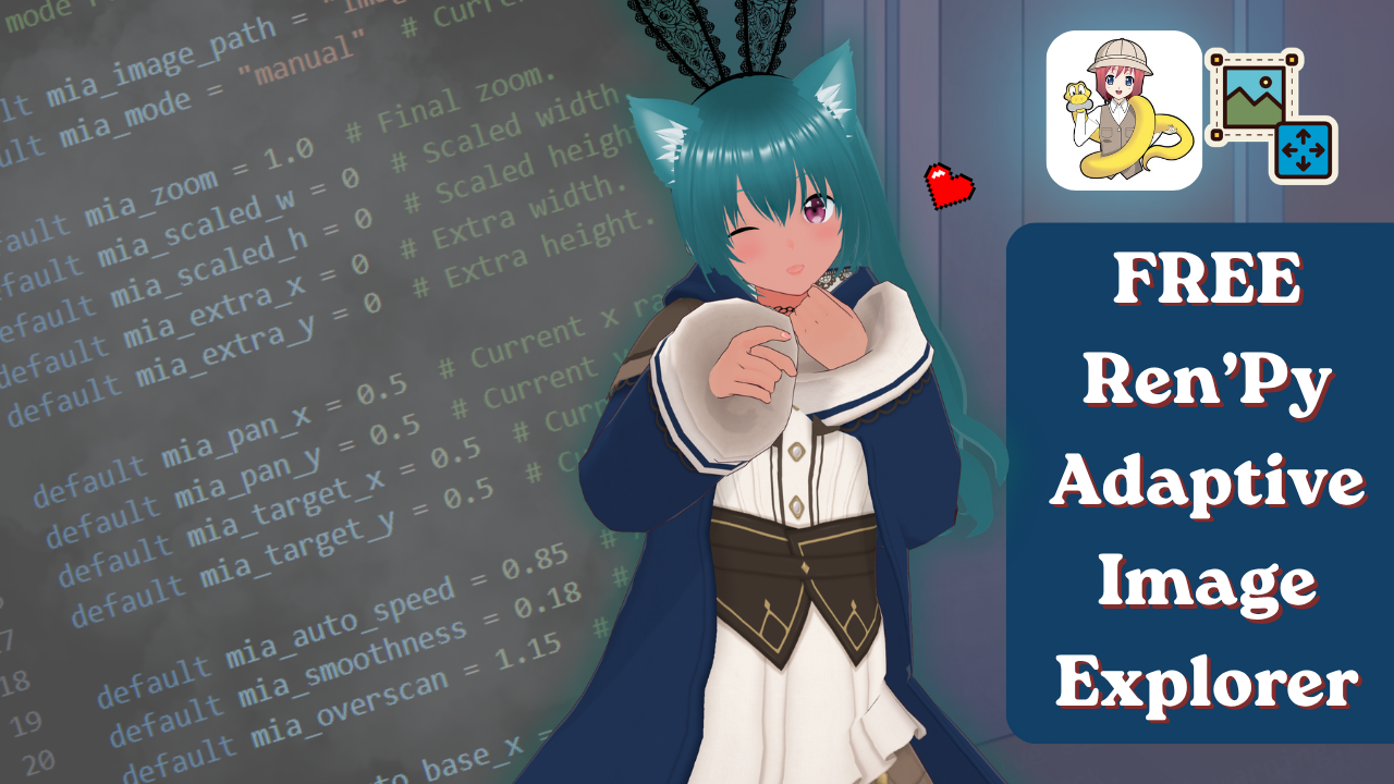 Free Ren’Py Source Codes Available Now + Next Video Preview - itch.io