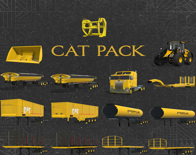 Cover image for FS25_Cat_Pack
