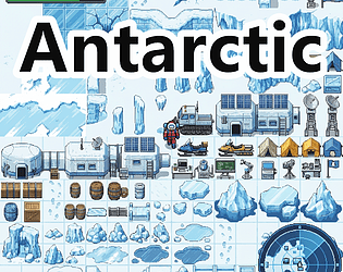 Antarctic Research Station Pixel Tileset cover