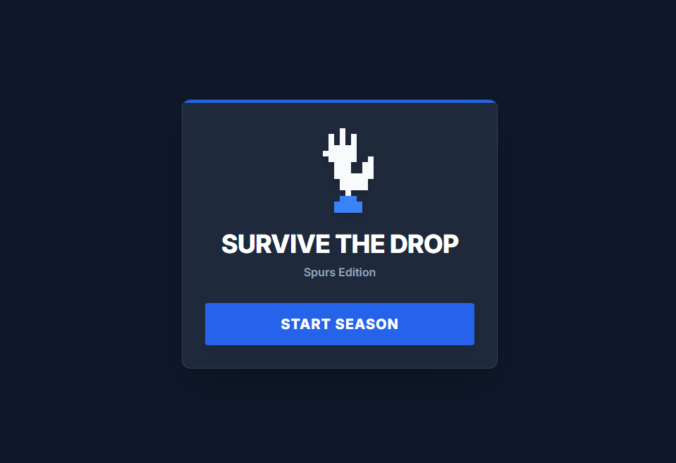 Cover image for Spurs: Survive the Drop