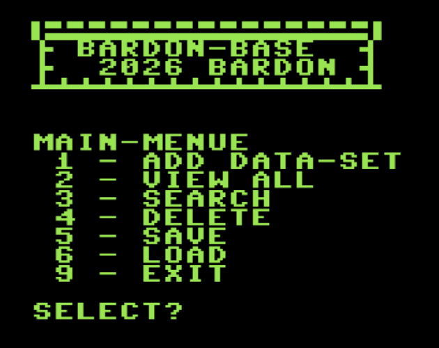 Cover image for Bardon Base