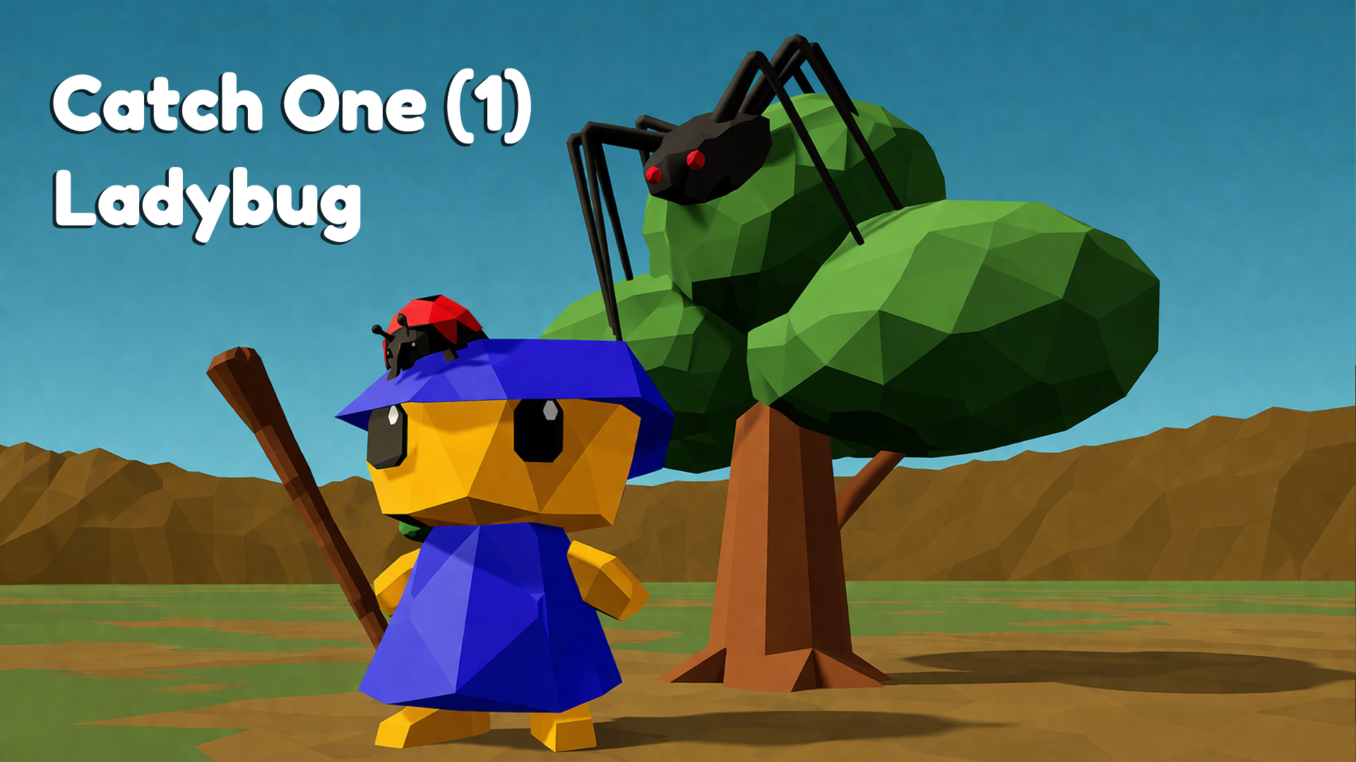 Catch One (1) Ladybug