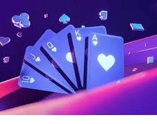 Three card poker game