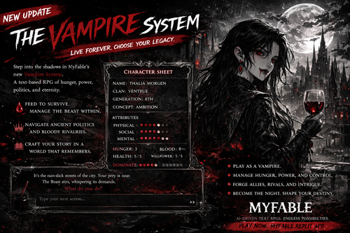 Vampire Crpg Become the Monster: A Real Vampire RPG (Text-Based, No Hand-Holding ...