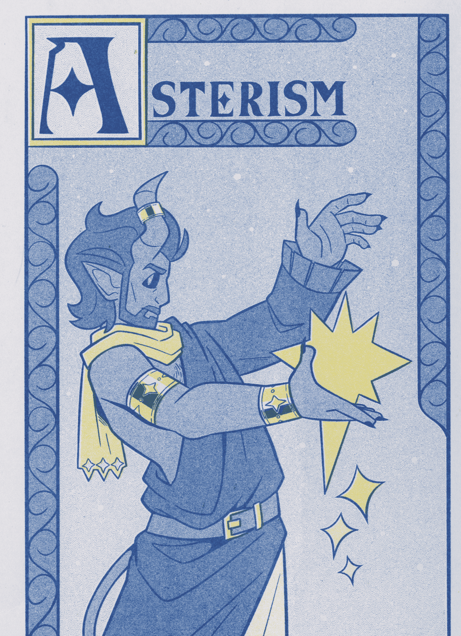 Cover image for Asterism , a solo journaling TTRPG.