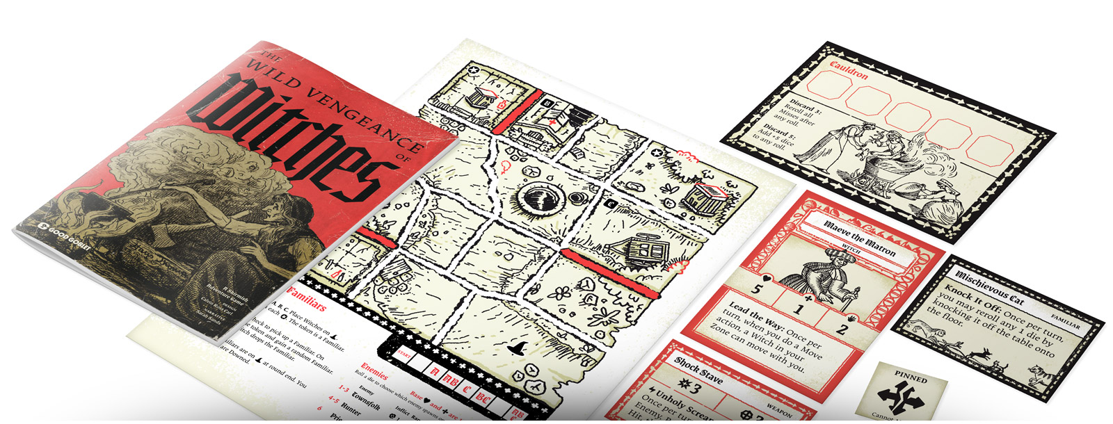 The Wild Vengeance of Witches Components