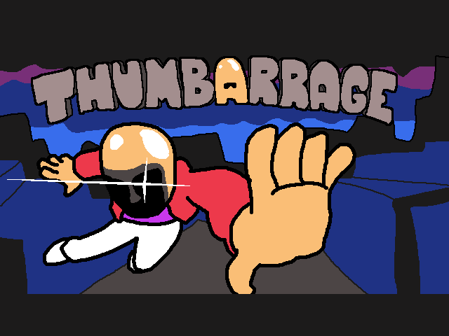 Cover image for Thumbarrage