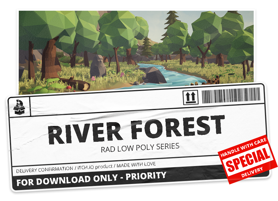 River Forest - RAD Low Poly