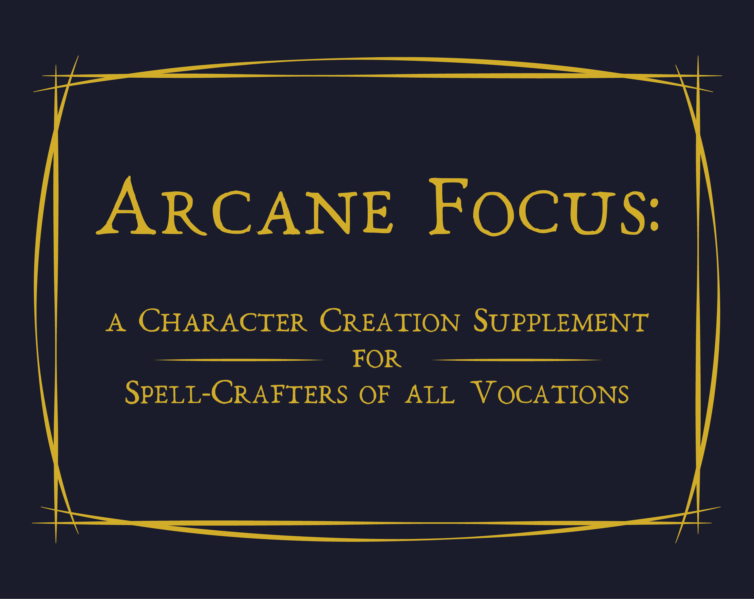 Arcane Focus By Tim Busuttil