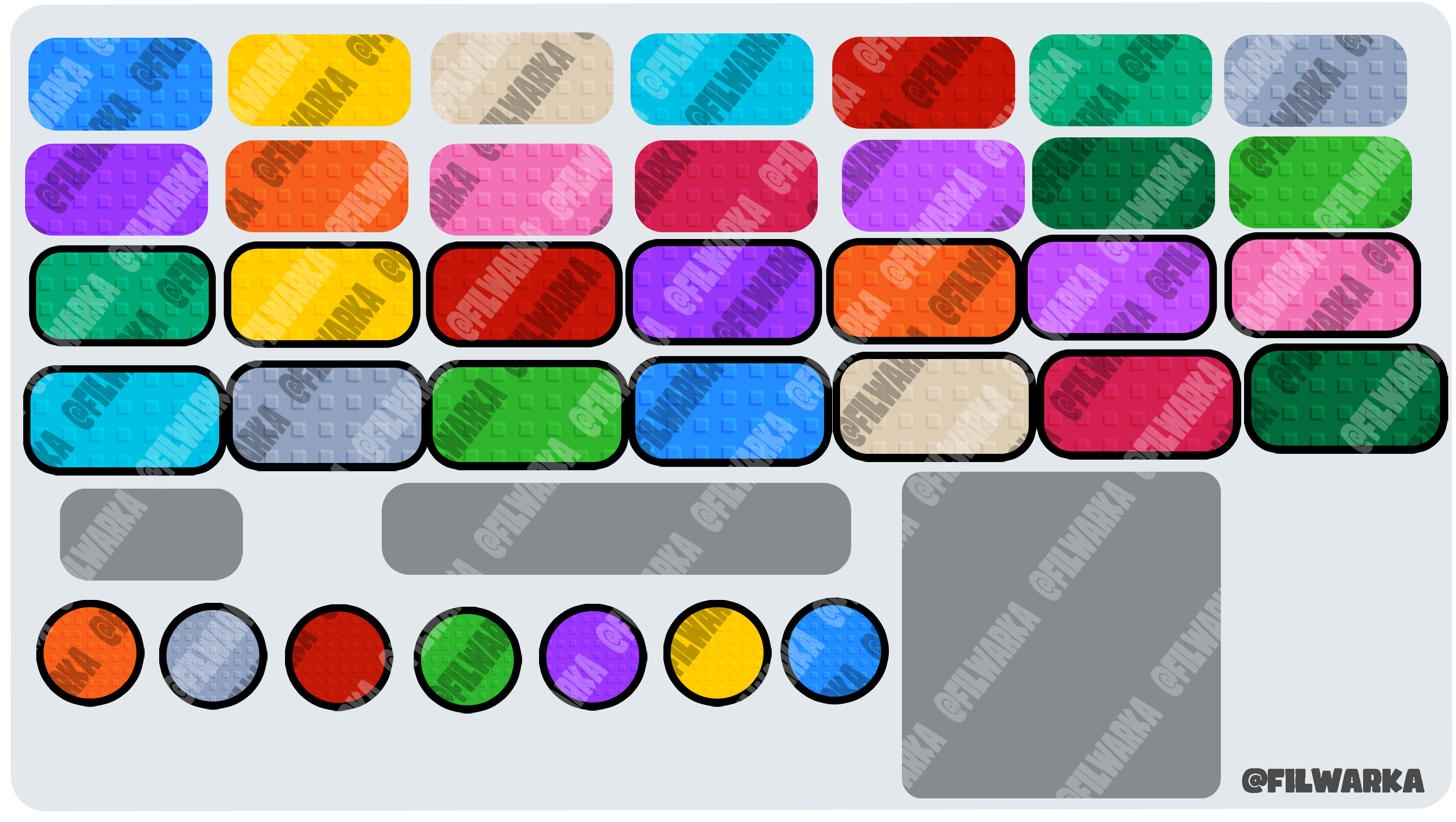 2D Stud Roblox UI by Filwarka