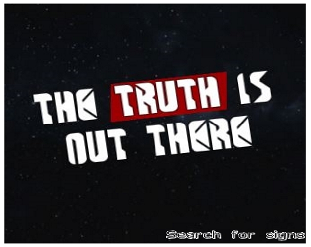 The truth is out there cover