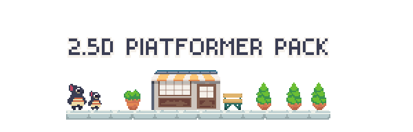 2.5D Platformer Asset Pack
