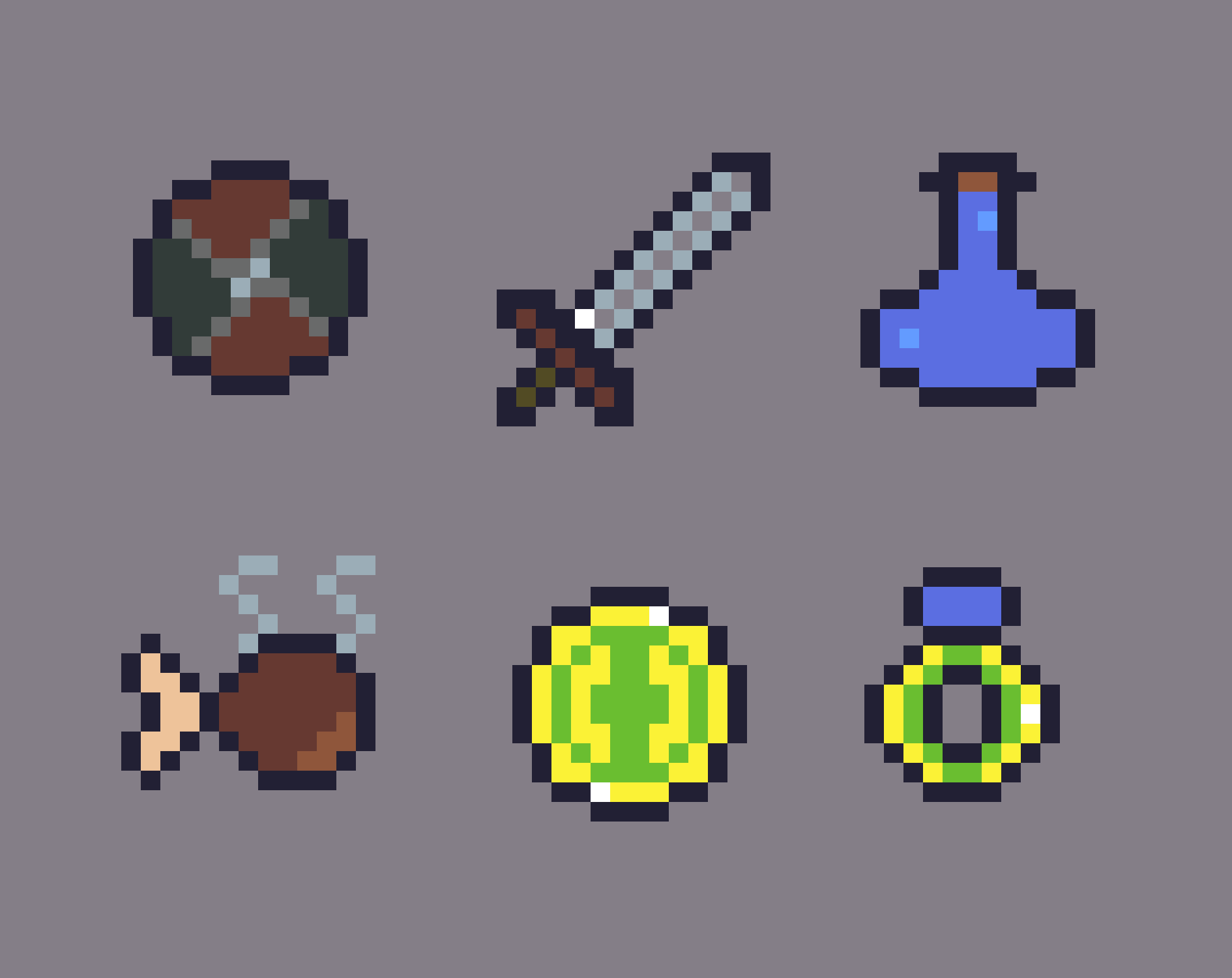 Animated RPG Essentials - 16x16 Pixel Art Icons by TinyPulse Art