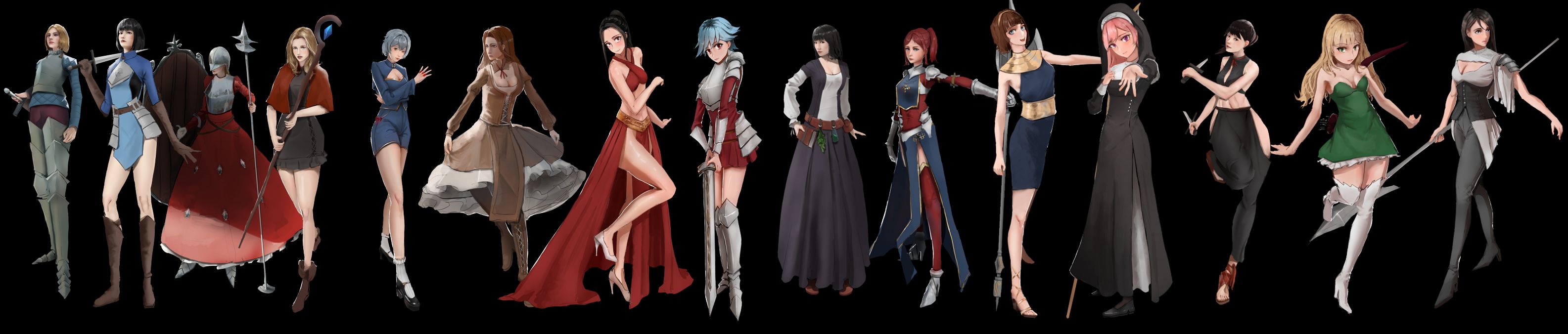 Free characters asset pack