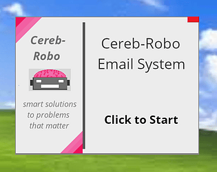 Cereb-Robo Email System game screenshot