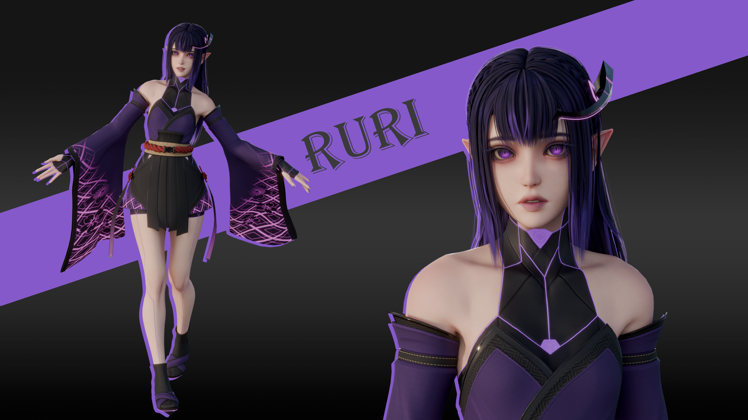 Progress Update #2 - Lycoris Radiata by Kuro