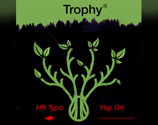 Trophy Incursions: HR Typo & Yhp Ört   - Two urban incursions for Trophy 
