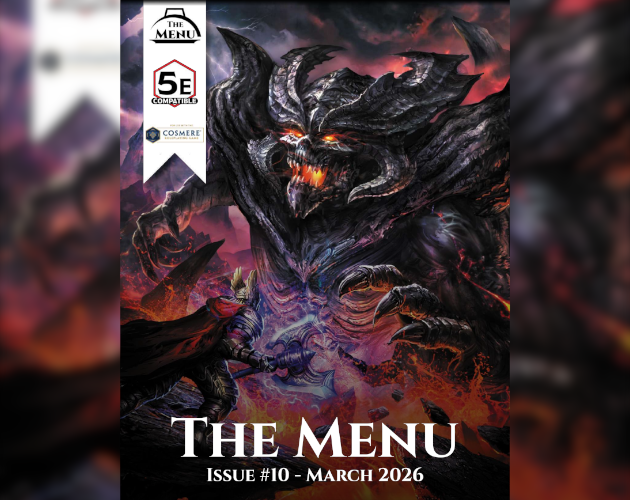 Portada de The Menu #10 - March 2026