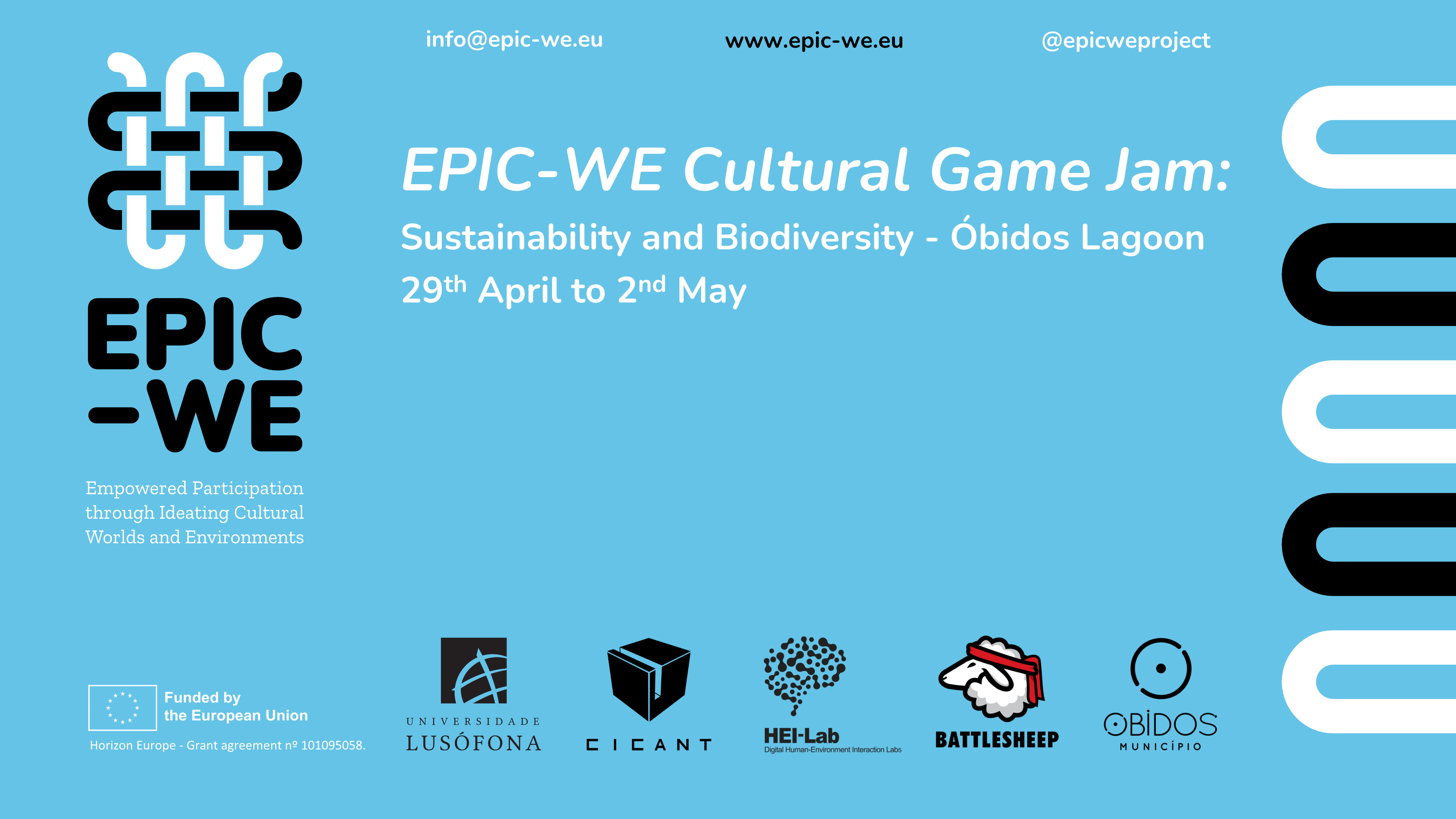 EPIC-WE Game Jam #02: Hosted by Óbidos