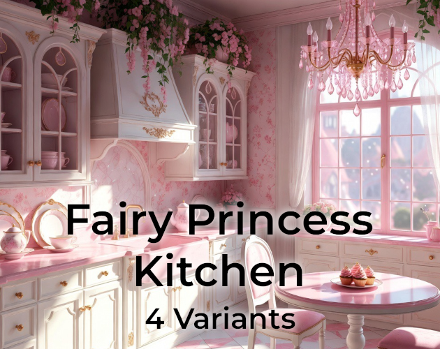 Kitchen Primess Free Background Art - Fairy Princess Kitchen by WineChan
