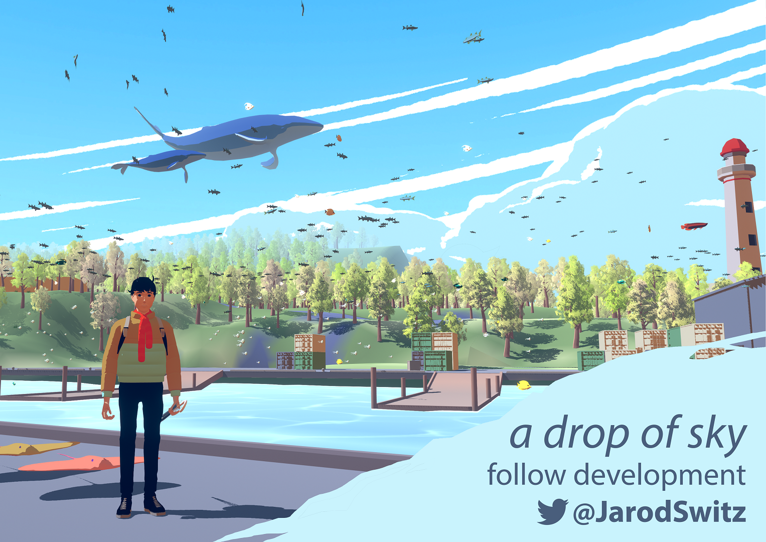 a drop of sky