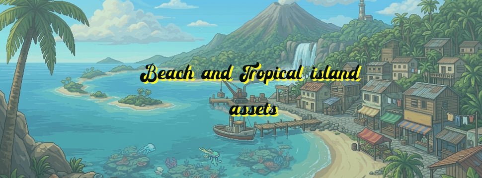 Beach and Tropical island assets