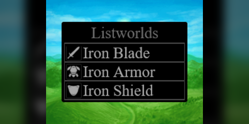 Cover image for Listworlds