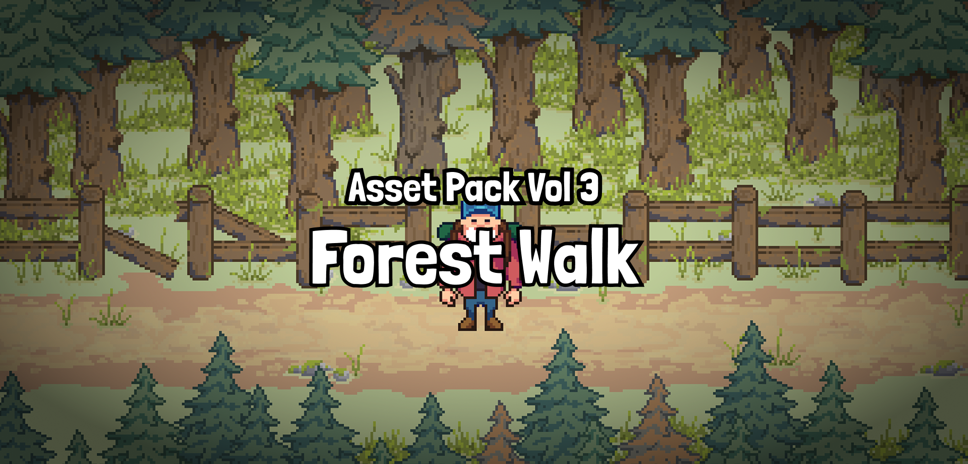 Forest Walk — Pixel Asset Pack Vol. 3