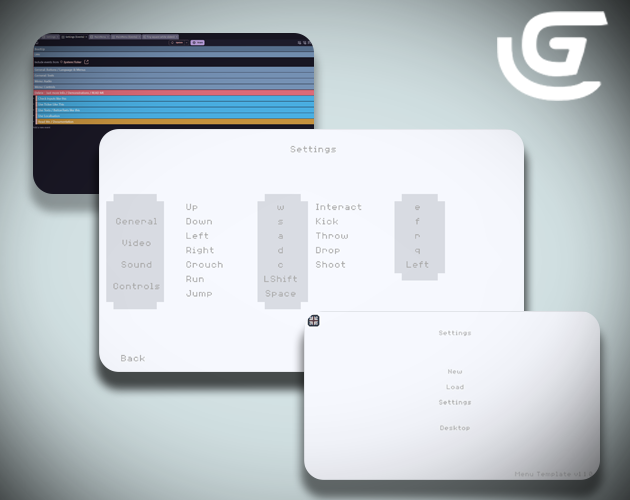 GDevelop Custom Controls & Localisation Template by Ethernet Mage